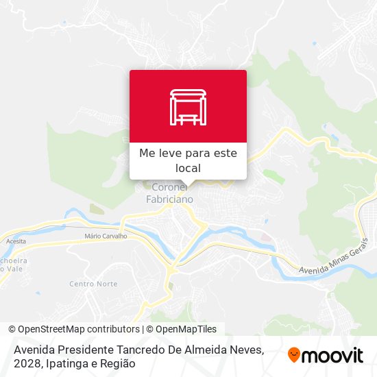 Avenida Presidente Tancredo De Almeida Neves, 2028 mapa