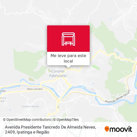 Avenida Presidente Tancredo De Almeida Neves, 2409 mapa