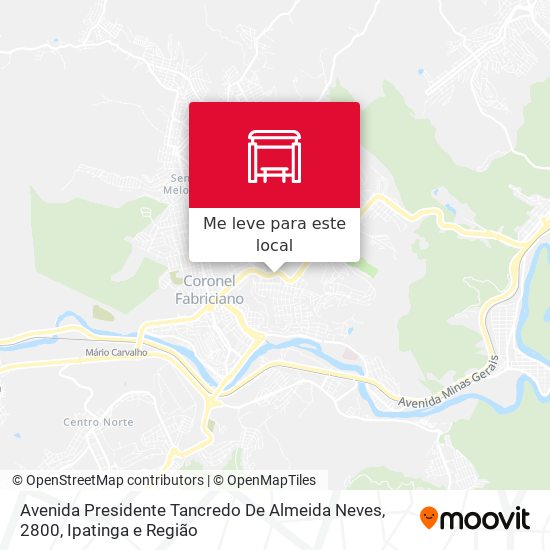 Avenida Presidente Tancredo De Almeida Neves, 2800 mapa