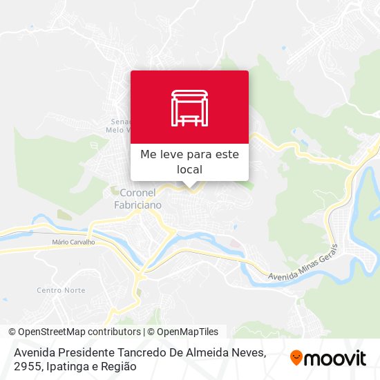 Avenida Presidente Tancredo De Almeida Neves, 2955 mapa