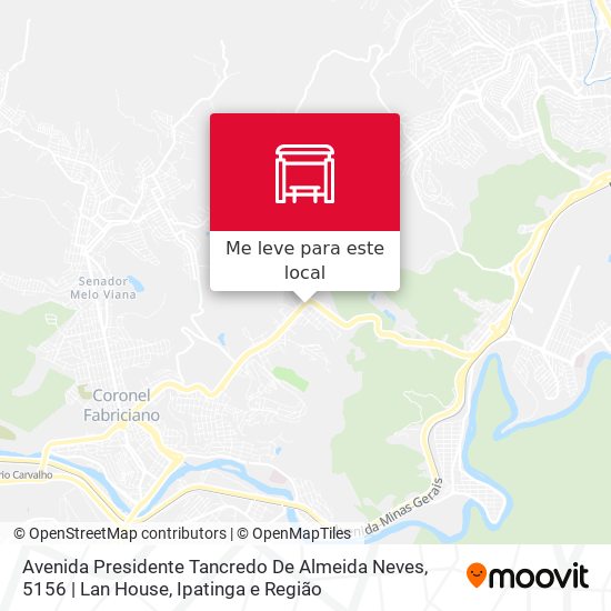 Avenida Presidente Tancredo De Almeida Neves, 5156 | Lan House mapa