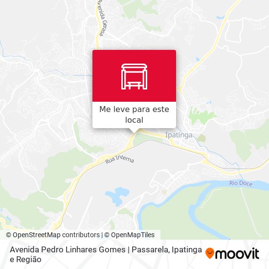 Avenida Pedro Linhares Gomes | Passarela mapa