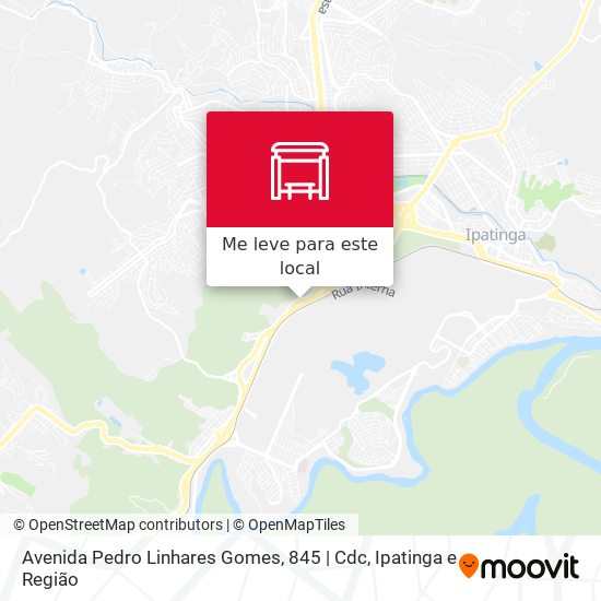 Avenida Pedro Linhares Gomes, 845 | Cdc mapa