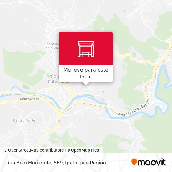 Rua Belo Horizonte, 669 mapa