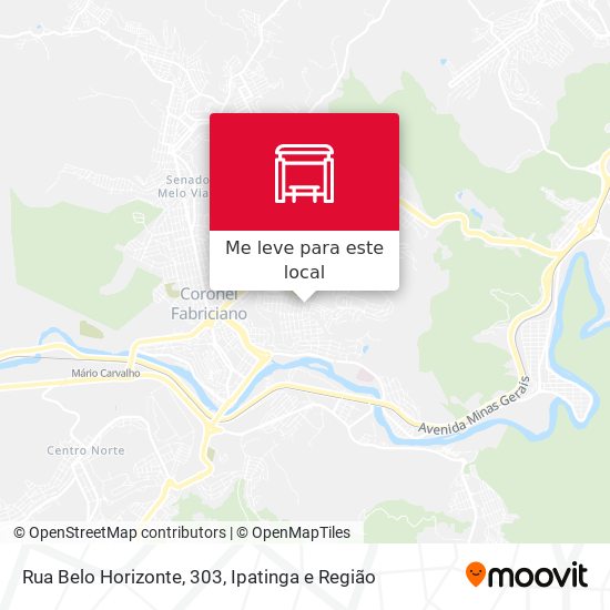 Rua Belo Horizonte, 303 mapa