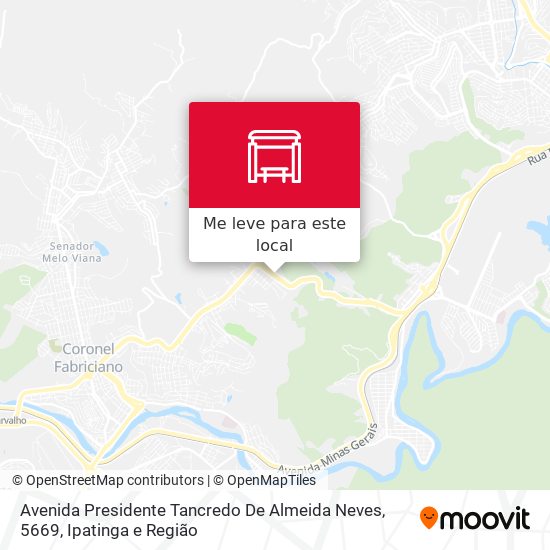 Avenida Presidente Tancredo De Almeida Neves, 5669 mapa
