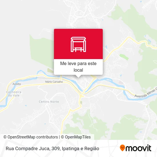 Rua Compadre Juca, 309 mapa