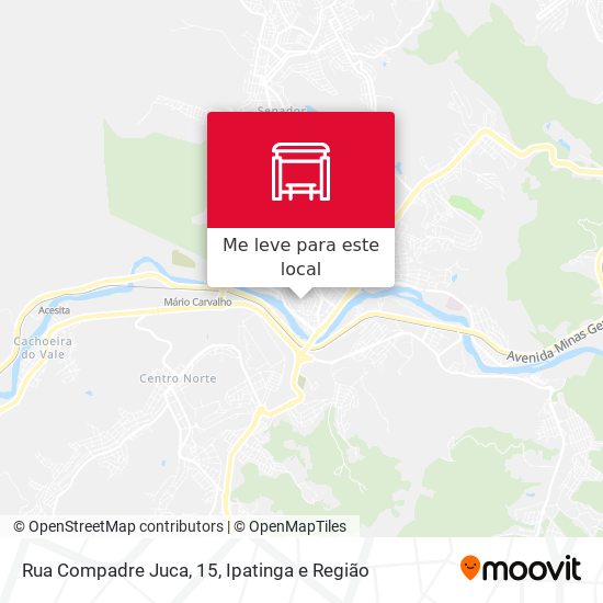 Rua Compadre Juca, 15 mapa