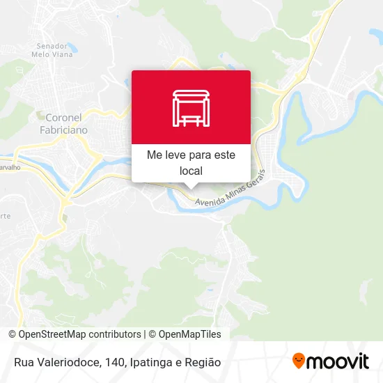 Rua Valeriodoce, 140 mapa