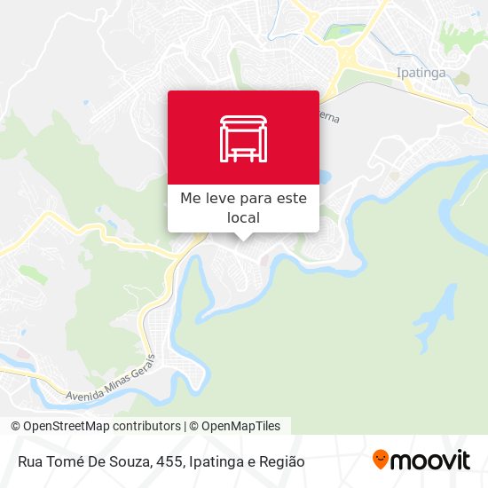 Rua Tomé De Souza, 455 mapa