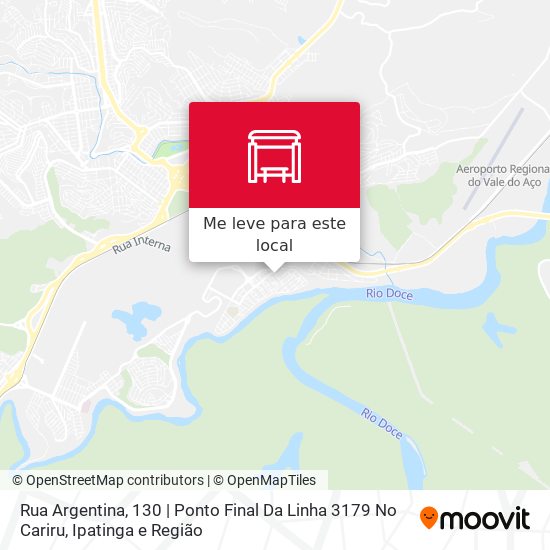 Rua Argentina, 130 | Ponto Final Da Linha 3179 No Cariru mapa