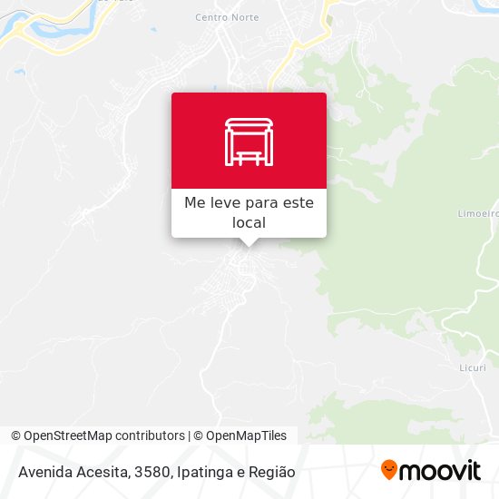 Avenida Acesita, 3580 mapa