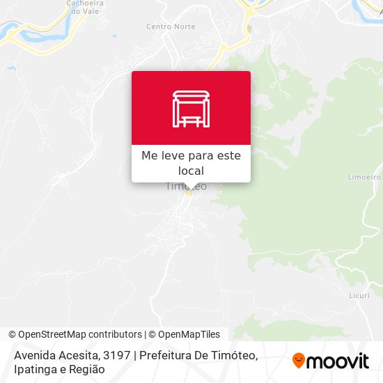 Avenida Acesita, 3197 | Prefeitura De Timóteo mapa