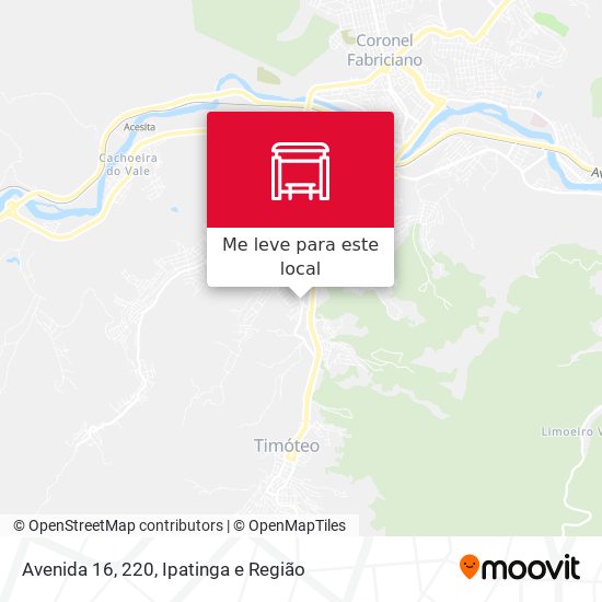 Avenida 16, 220 mapa