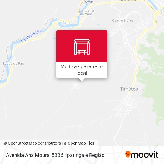 Avenida Ana Moura, 5336 mapa