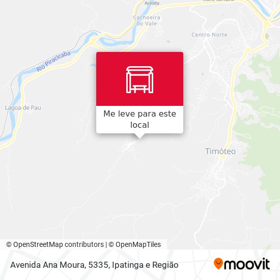 Avenida Ana Moura, 5335 mapa