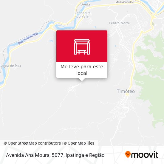 Avenida Ana Moura, 5077 mapa