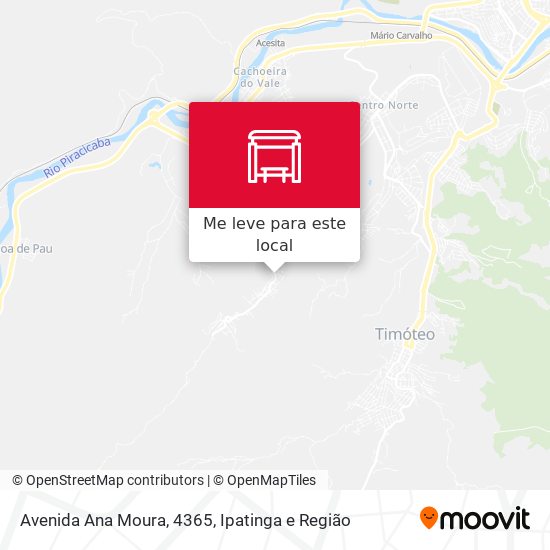 Avenida Ana Moura, 4365 mapa
