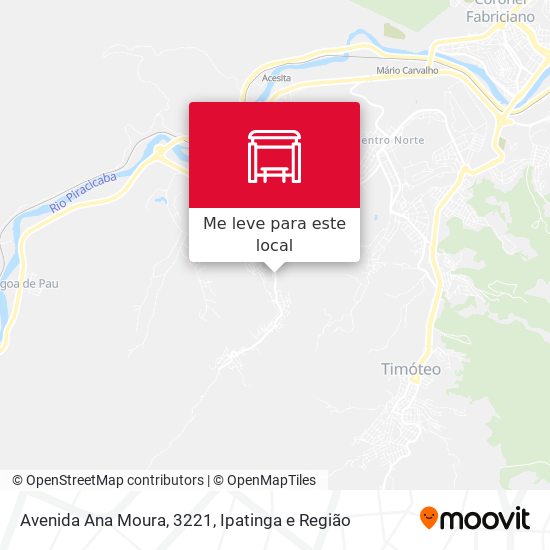 Avenida Ana Moura, 3221 mapa