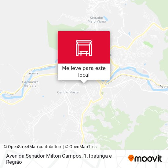 Avenida Senador Milton Campos, 1 mapa