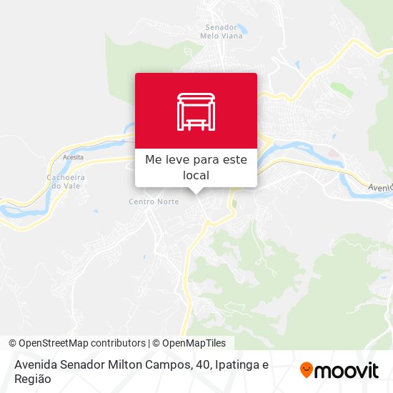 Avenida Senador Milton Campos, 40 mapa