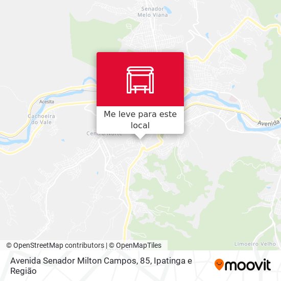 Avenida Senador Milton Campos, 85 mapa