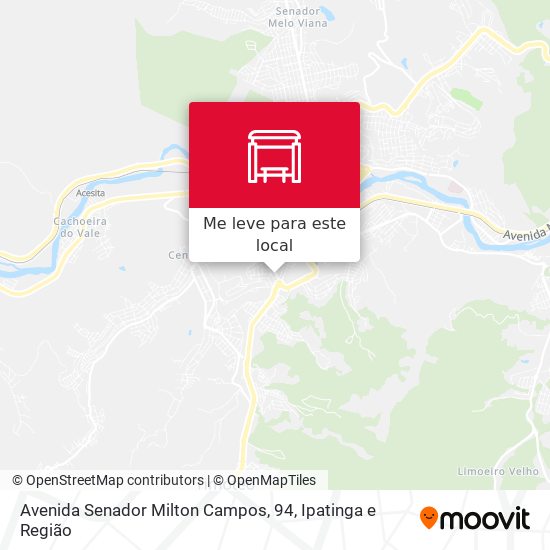 Avenida Senador Milton Campos, 94 mapa