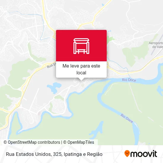 Rua Estados Unidos, 325 mapa