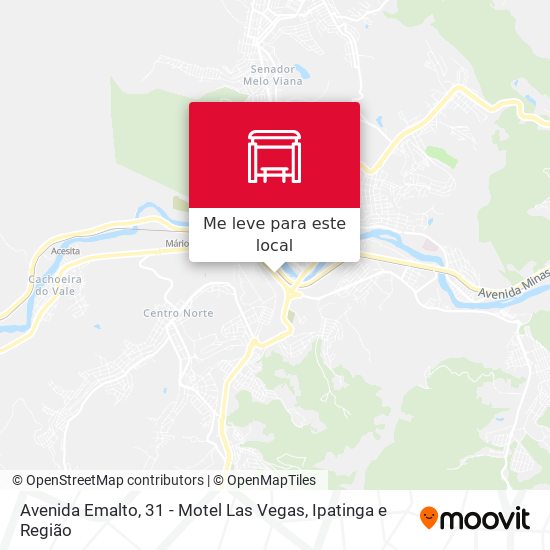Avenida Emalto, 31 - Motel Las Vegas mapa