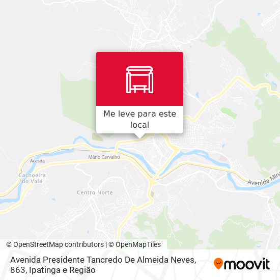 Avenida Presidente Tancredo De Almeida Neves, 863 mapa