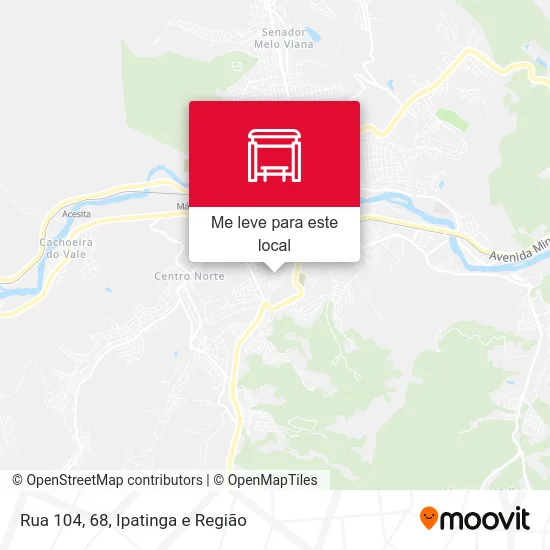 Rua 104, 68 mapa