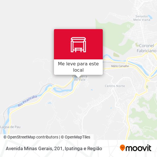 Avenida Minas Gerais, 201 mapa