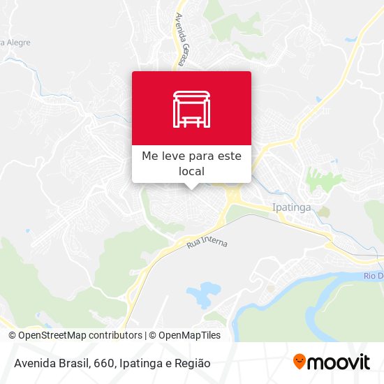 Avenida Brasil, 660 mapa