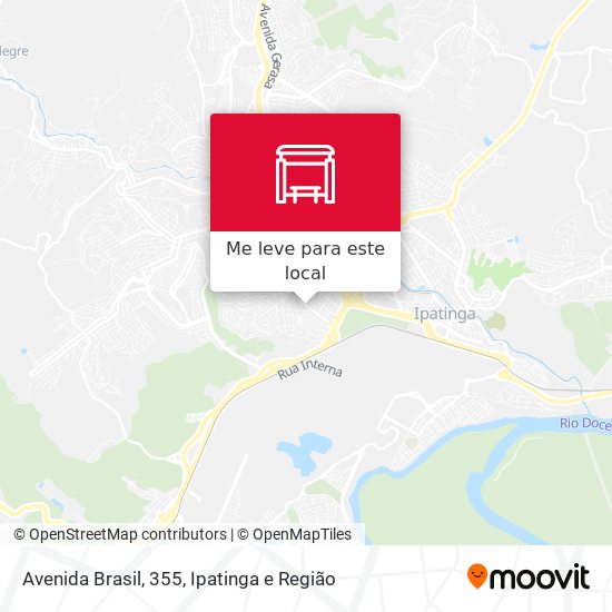 Avenida Brasil, 355 mapa