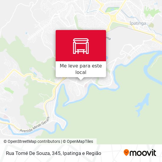 Rua Tomé De Souza, 345 mapa