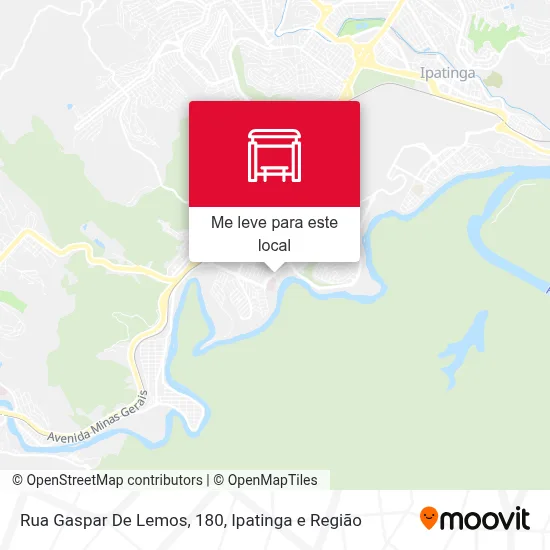 Rua Gaspar De Lemos, 180 mapa