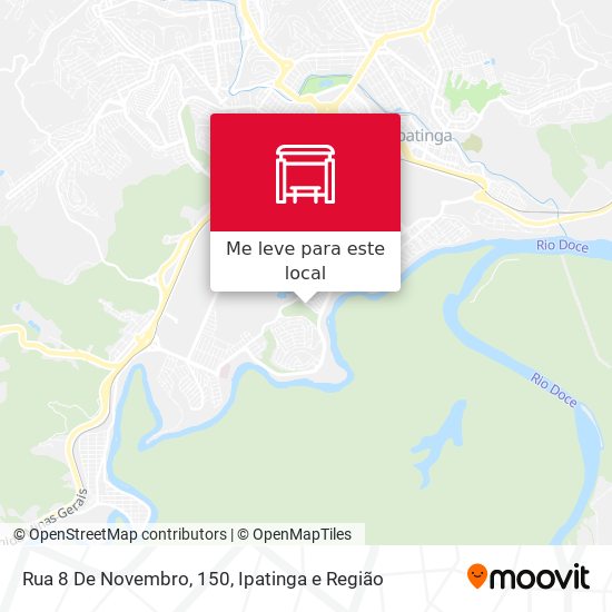 Rua 8 De Novembro, 150 mapa