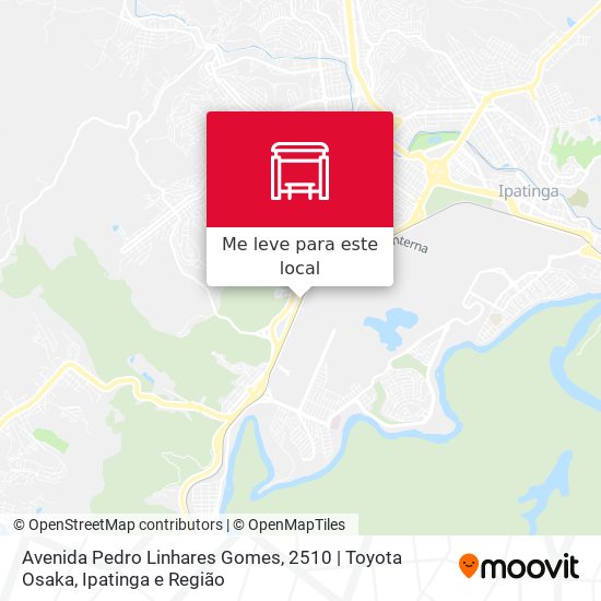 Avenida Pedro Linhares Gomes, 2510 | Toyota Osaka mapa