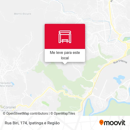 Rua Biri, 174 mapa