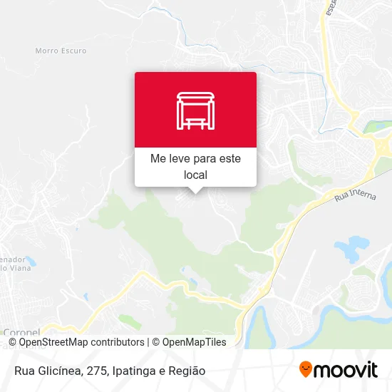 Rua Glicínea, 275 mapa