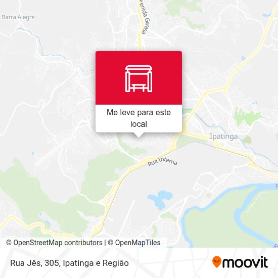 Rua Jês, 305 mapa