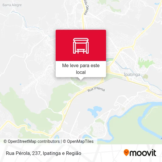 Rua Pérola, 237 mapa