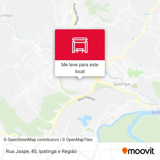 Rua Jaspe, 40 mapa