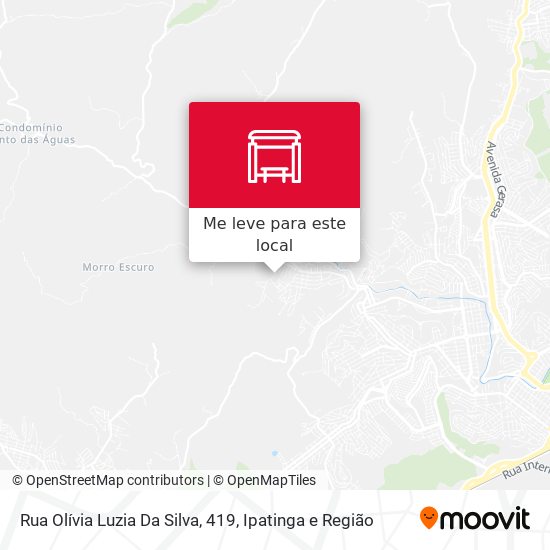 Rua Olívia Luzia Da Silva, 419 mapa