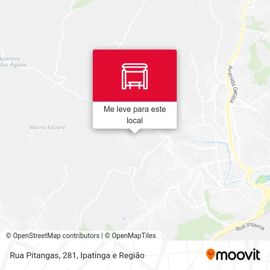 Rua Pitangas, 281 mapa
