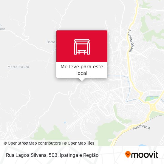 Rua Lagoa Silvana, 503 mapa
