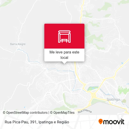 Rua Pica-Pau, 391 mapa