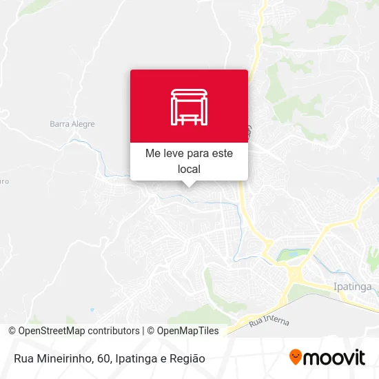 Rua Mineirinho, 60 mapa