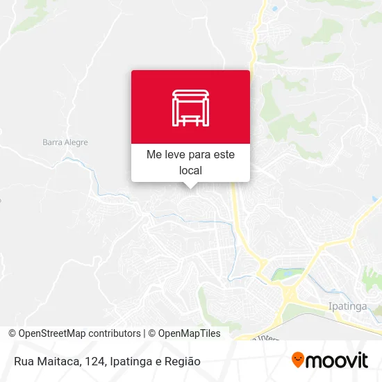 Rua Maitaca, 124 mapa