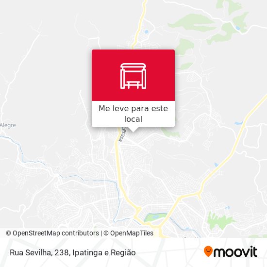 Rua Sevilha, 238 mapa